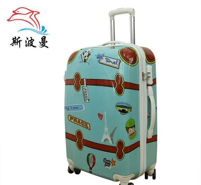 斯波曼卡通拉桿箱萬向輪行李箱密碼箱登機箱托運箱 一件代發(fā)